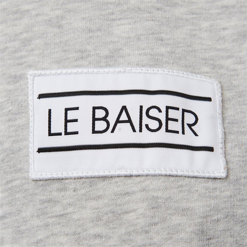 Le Baiser Sweatshirts MAXIME. GREY MELANGE